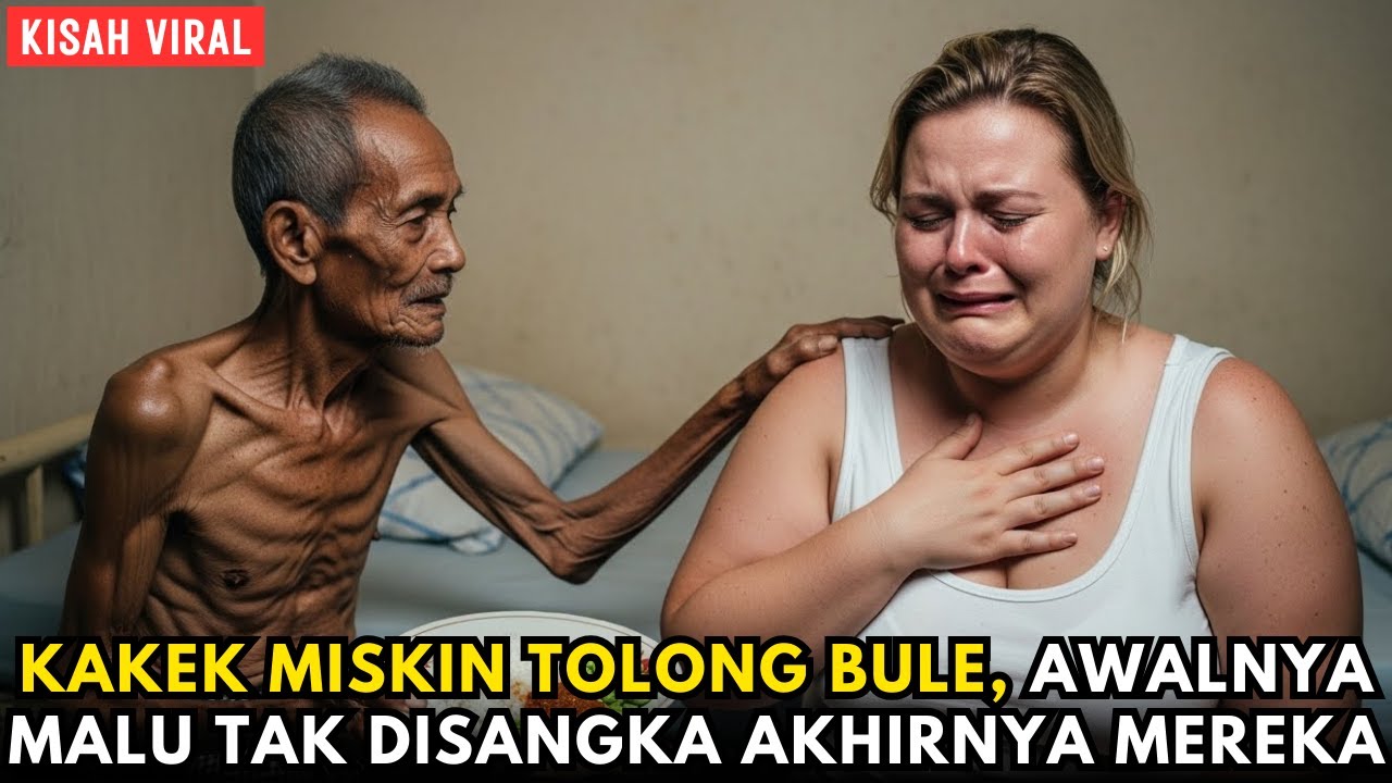 Kakek Paijo Miskin Tolong Bule Cantik Menangis… Endingnya Tak Disangka Mereka!