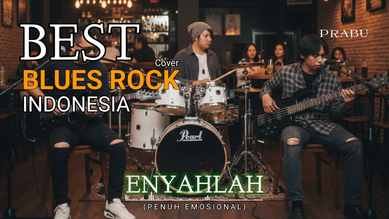 BLUES ROCK INDONESIA || PRABU - Enyahlah Cover [ Blues Rock ] Lyric