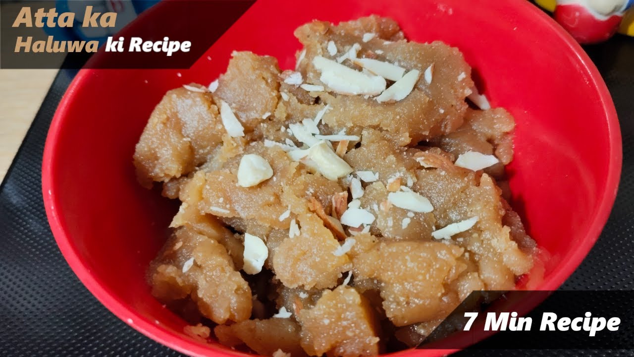 How to make Atta ka Haluwa | atta halwa recipe