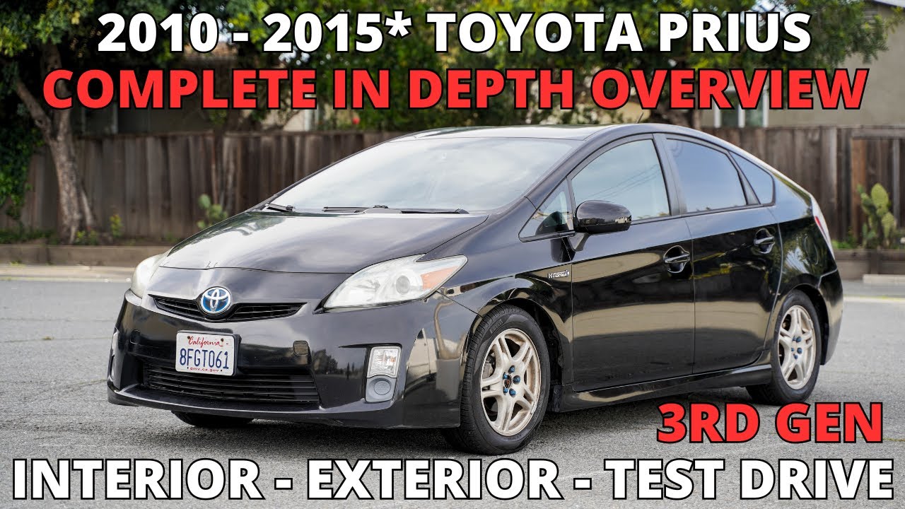 2010-2015* Toyota Prius 3rd Gen Complete Indepth Overview & Review (Ext, Int, Test Drive)