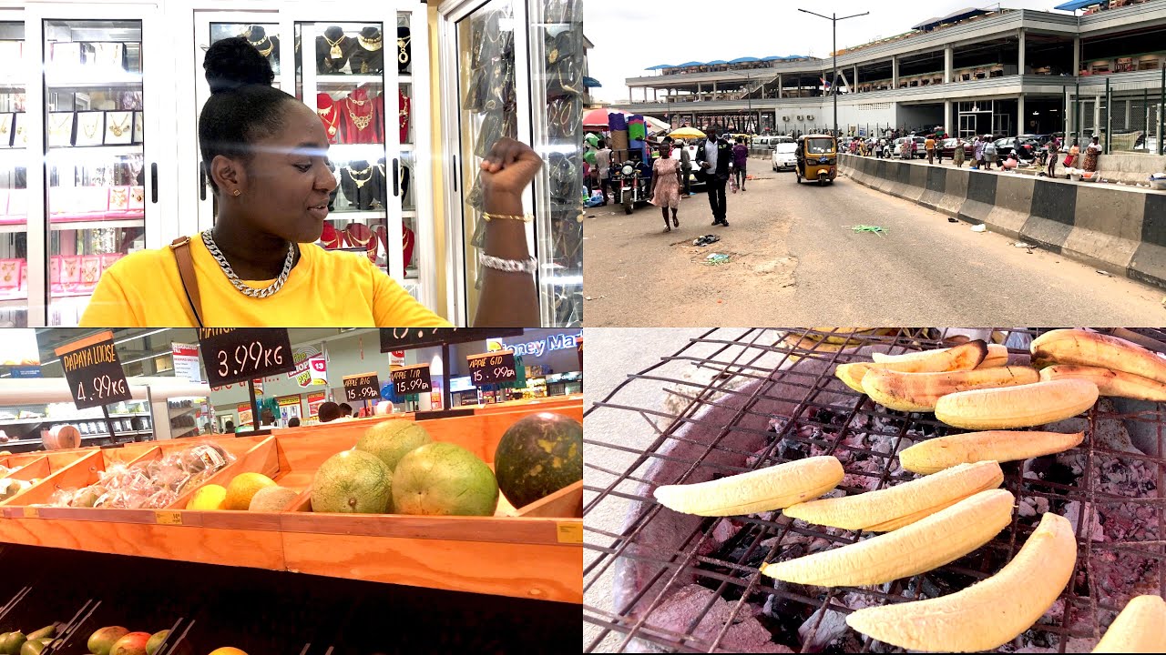 COME WITH ME TO THE BIGGEST MARKET IN GHANA || INSIDE KUMASI KEJETIA AND KUMASI MALL