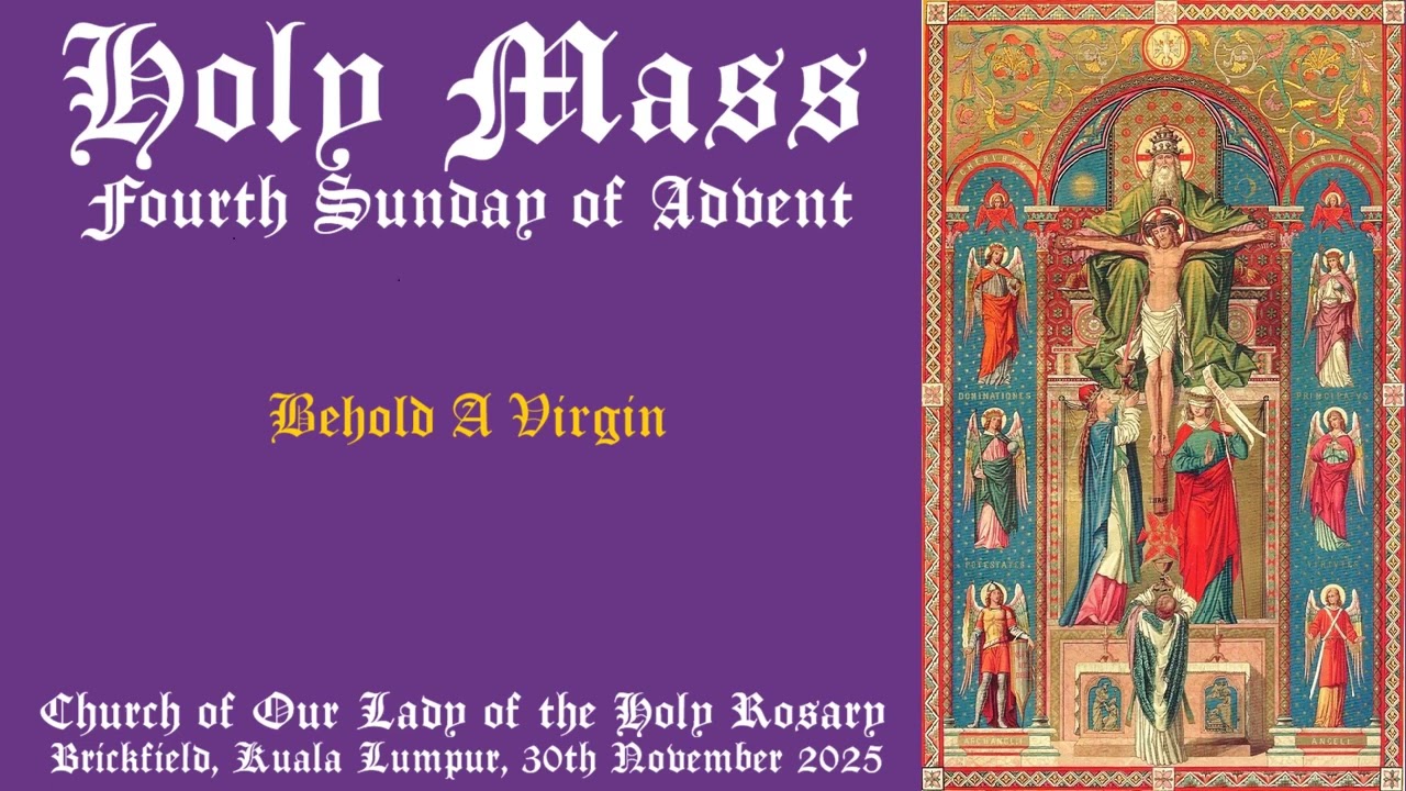 Behold A Virgin, 4th Sunday of Lent 2025, Holy Rosary Church KL, HRC KL SMAC