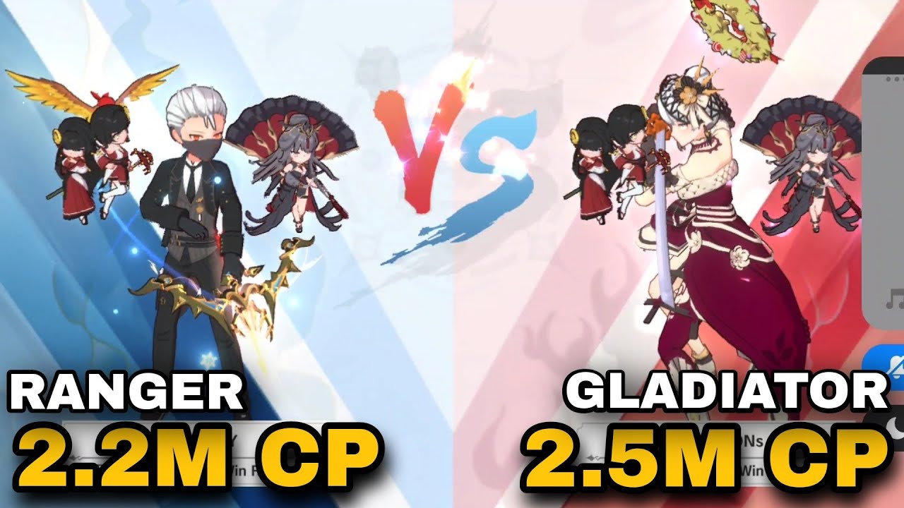 The Legend of Neverland: 2.2 Million CP vs 2.5 Million CP (RANGER vs GLADIATOR)