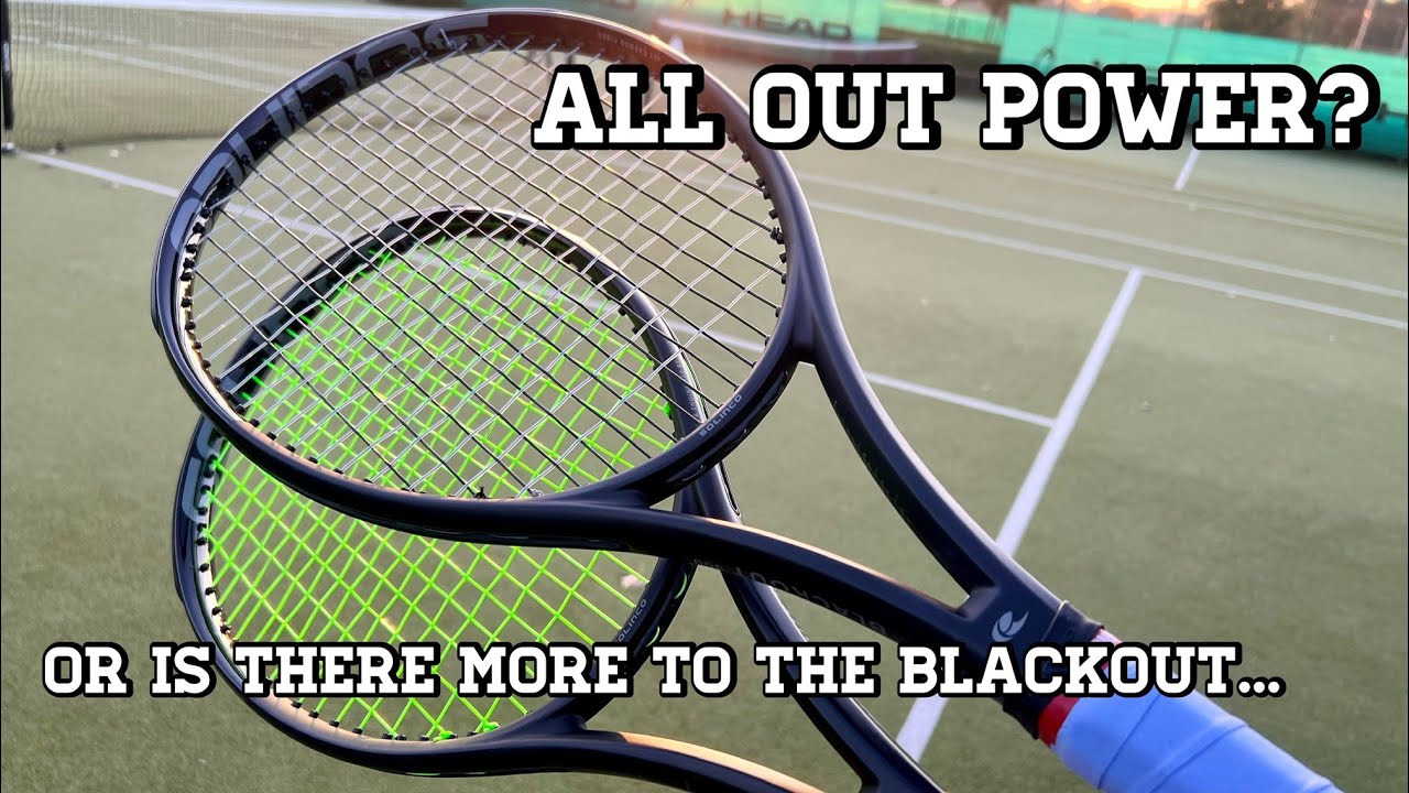 Solinco Blackout Tennis Racket / Racquet Review