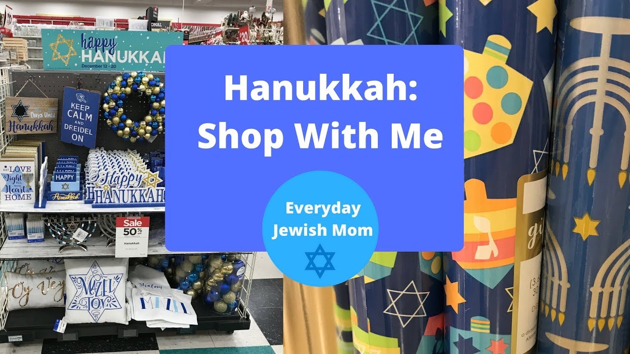 Hanukkah: Shop with Me / Target / Michael's / Home Goods / Party City