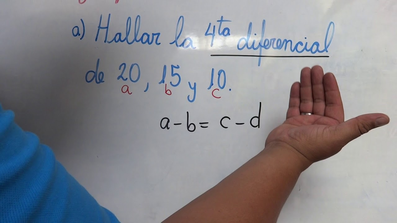 PROPORCIÓN ARITMÉTICA