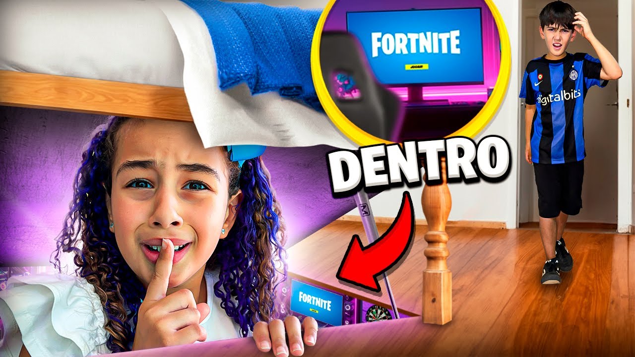 CONSTRUÍ UM QUARTO SECRETO PARA ESPIONAR O THEO!