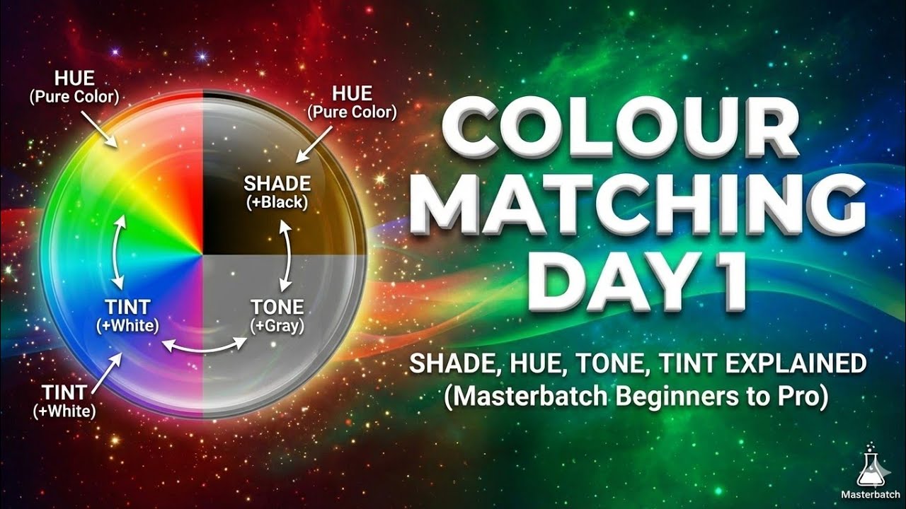 Colour Theory Foundation – Hue, Shade, Tint, Tone, Undertone, Masstone & Human Perception