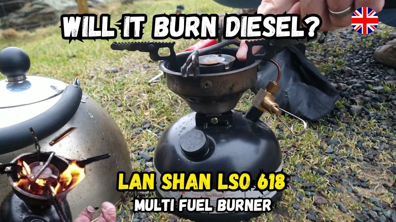 Китайская двухтопливная горелка против дизельного топлива | Lanshan LSO 618 #campcooking