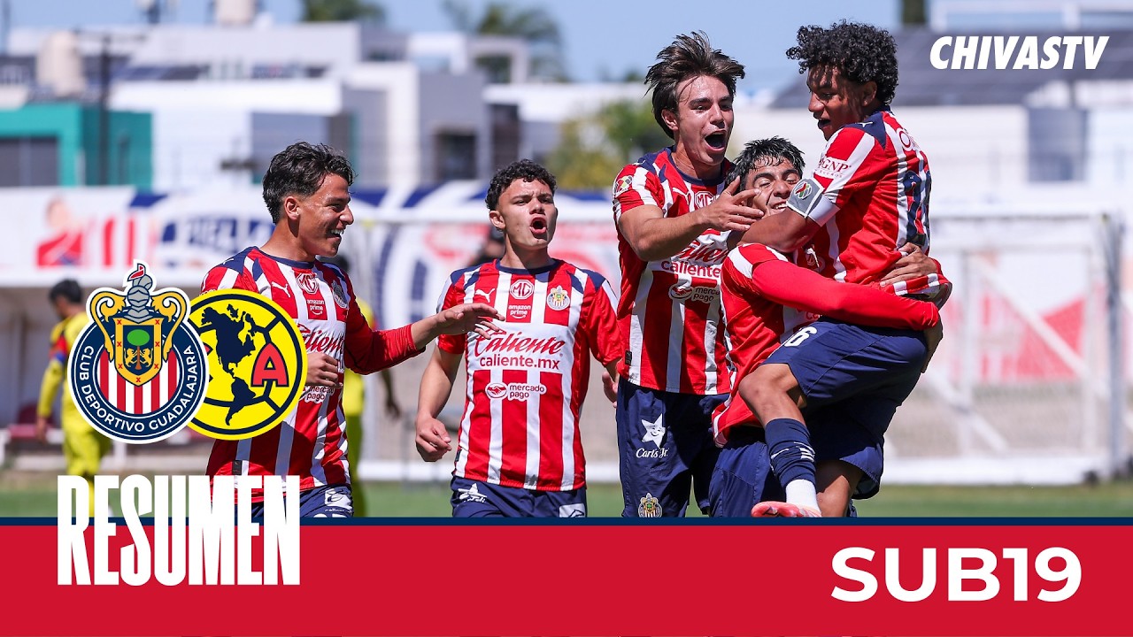 RESUMEN Y GOLES | Chivas vs Am&eacute;rica | Sub 19 | Jornada 6 Clausura 2026 | Liga MX