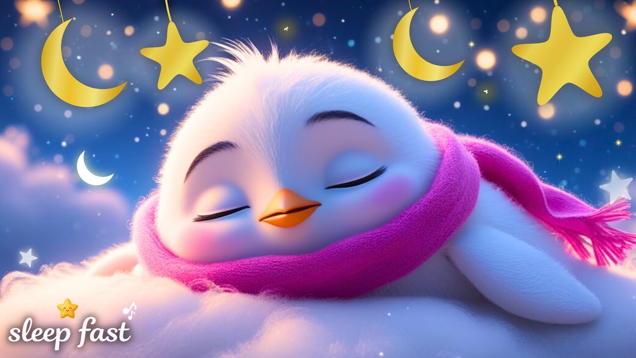 Музыка для сна 💫 3 часа нежной колыбельной 🌙 Быстрое засыпание 💙 Сны пингвина
