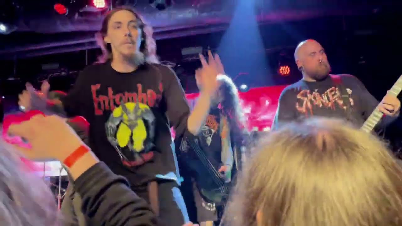 Visceral Disgorge live with some stage diving chaos on NYE @ The Baltimore Soundstage, MD 12/31/2025