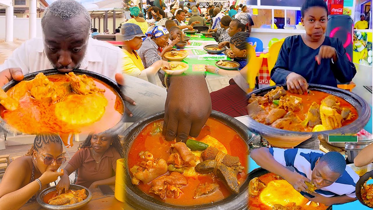 Beautiful😍2026 Editions Ghana Biggest Pepper Soup FUFU Food Party as Diasporas Enjoy Authentic Dishe