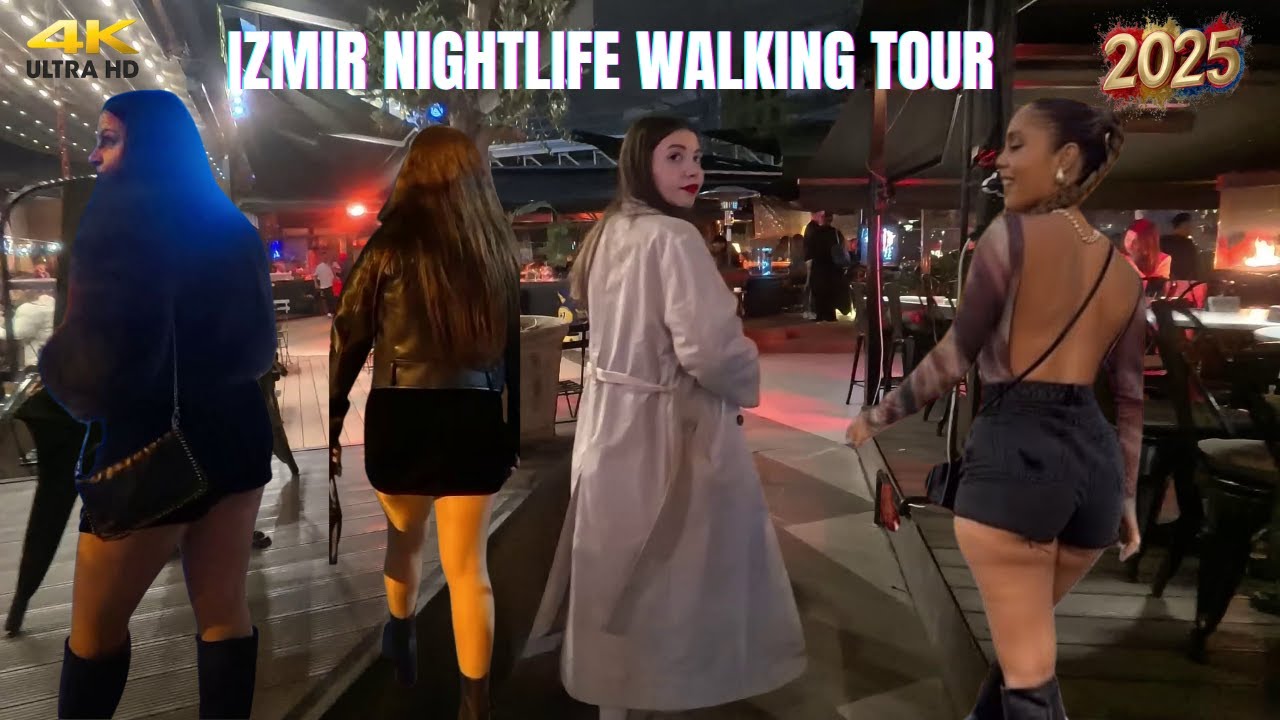 İzmir Gece Hayatı | Nightlife Tour in BORNOVA 🇹🇷 #izmir