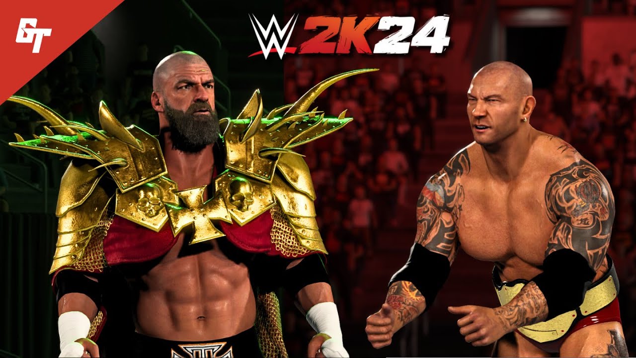 Triple H vs Batista | Ambulance Match WWE 2K24 | World Heavyweight Championship