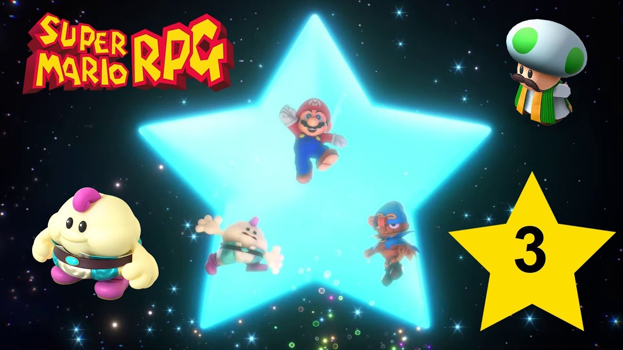 Super Mario RPG: (Deutsch, Switch): Das Schloss, Verkleidungskünstler Mario & Wolkenfrosch Mallow #3