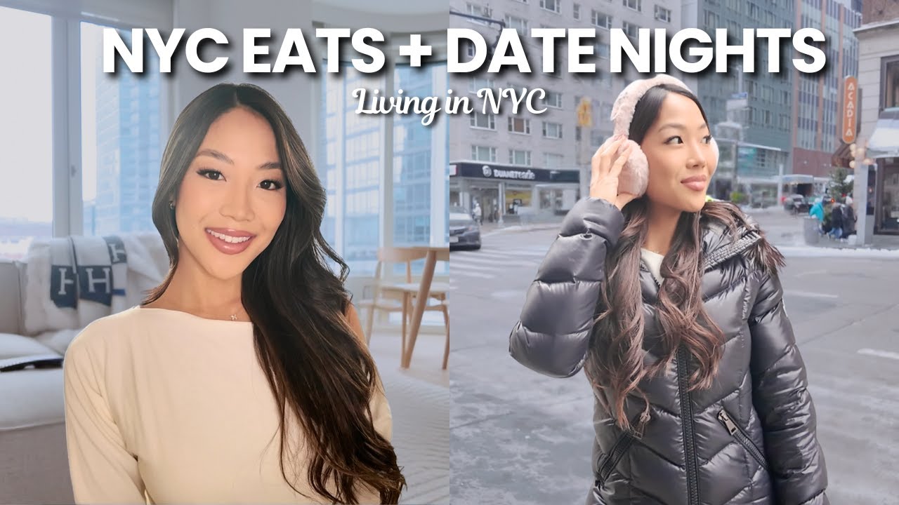 Видеоблог о Нью-Йорке | Лучшие места, где можно поесть, и романтические вечера, советы по макияжу...