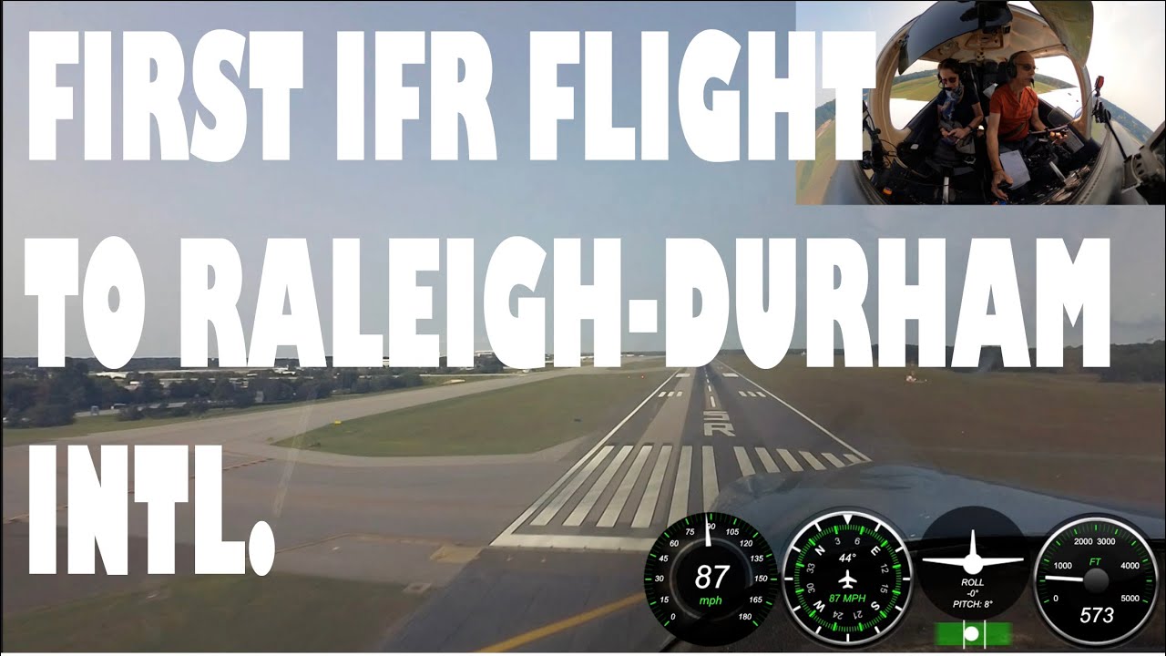 My first IFR Flight from Niagara Falls Intl to Raleigh-Durham Intl Airport