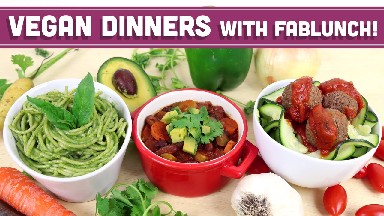 3 Vegan + Budget Dinner Recipes! Collab with Fablunch!
