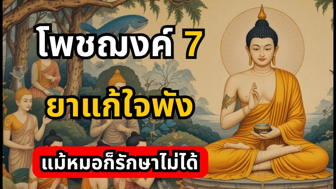 โพชฌงค์ 7 ยาแก้ใจพัง แม้หมอก็รักษาไม่ได้