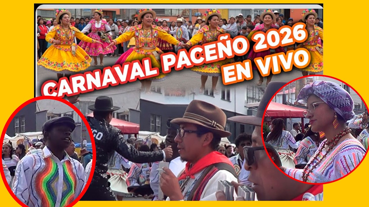 🔴 El Carnaval pace&ntilde;o. As&iacute; se vive el Jiska Anata en #LaPazNoticias de Bolivia de hoy  febrero 2026,