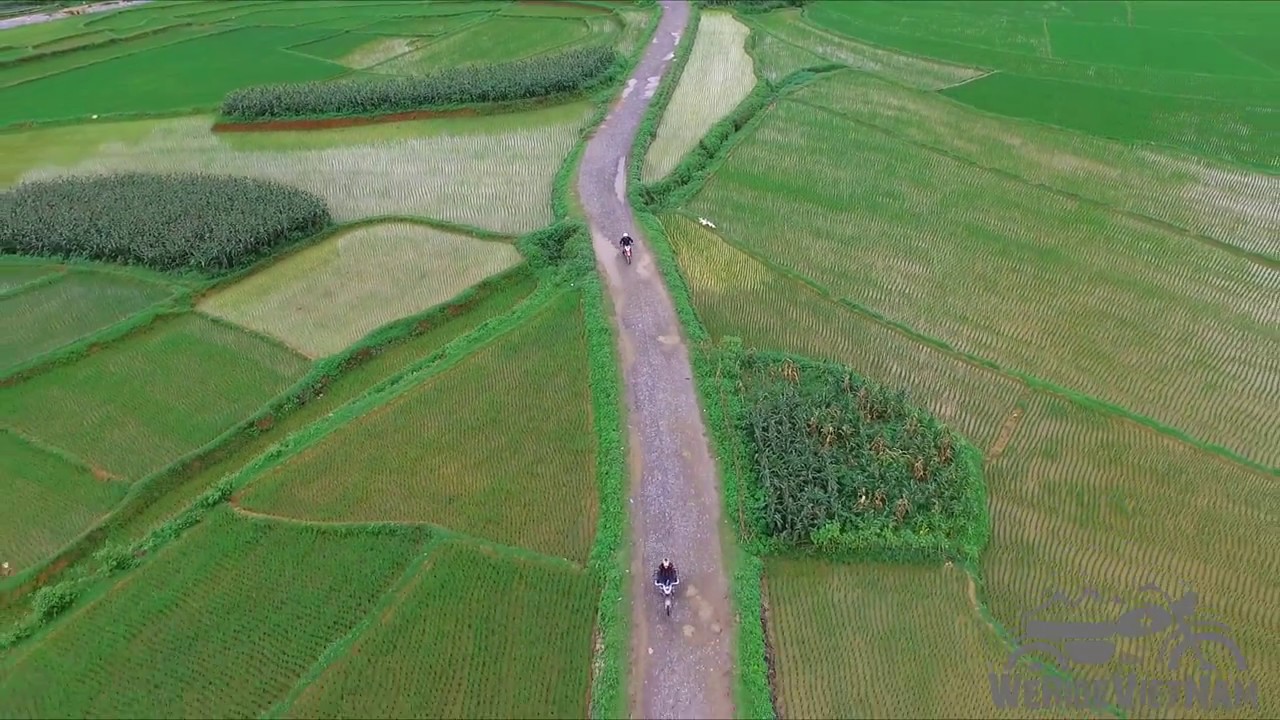 We Ride Vietnam - Drone 4k video / North East Motorbike Tour - Cao Bang province