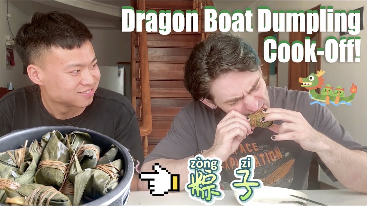 UK vs China! Cooking the Best Dragon Boat Festival Dumplings！