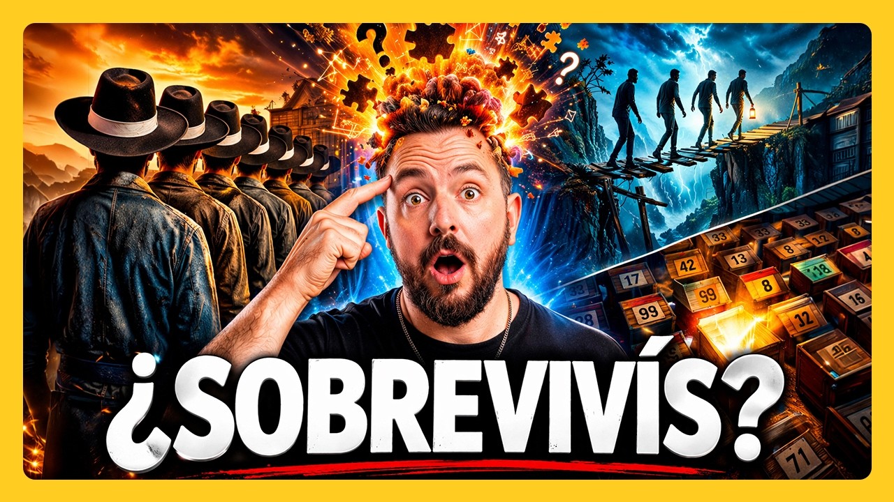 3 ACERTIJOS de lógica que parecen IMPOSIBLES • #Datazo