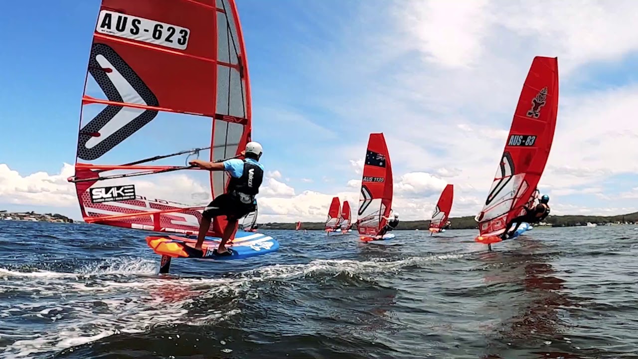 NSW Windfoil Series 2020 Heat 2 Marmong Point Sailing Club