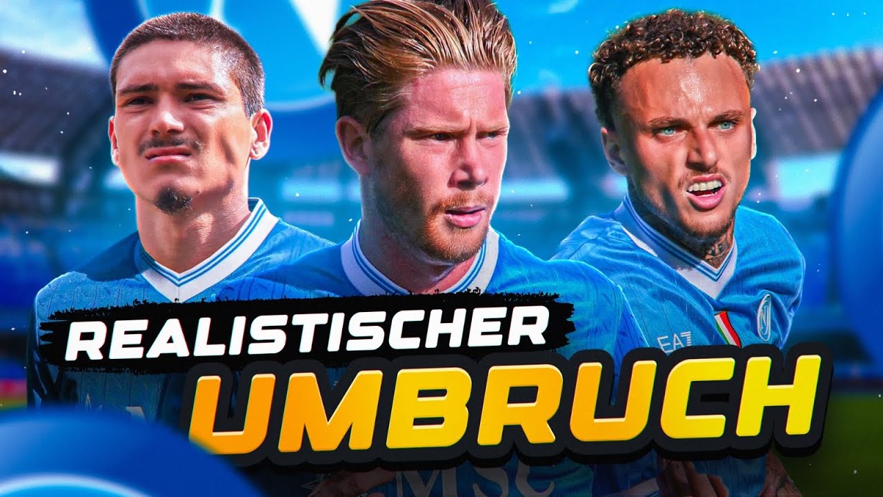 REALISTISCHER UMBRUCH nach DE BRUYNE-TRANSFER!!😍🔝 FC25: Neapel Sprint to Glory