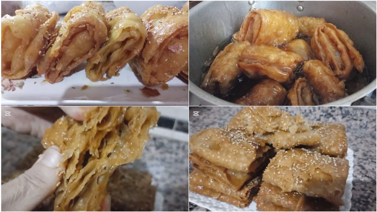 أسهل معسلة رمضانية كتجي بنينة وهشيشة واقتصادية جربوها و أكيد غدعجبكم 😋✨️.