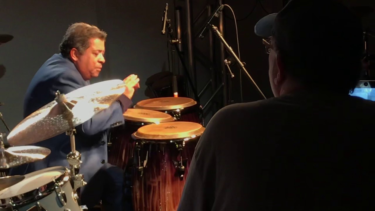 Giovanni Hidalgo, Gary Novak NAMM 2019