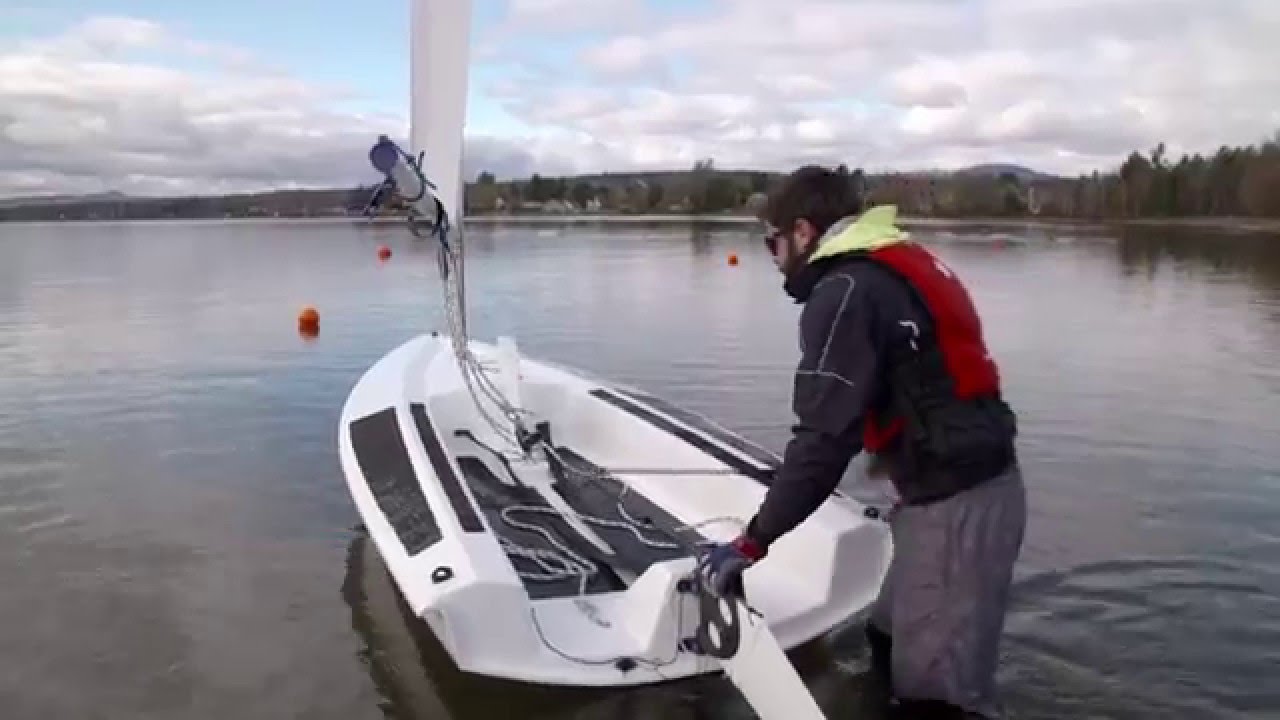 Premier départ - Outsider sailboat