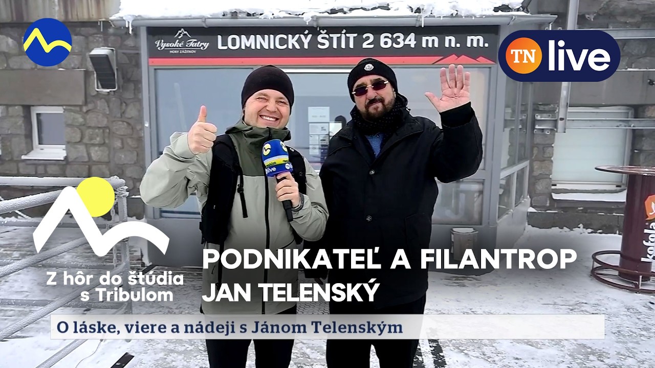 Z hôr do štúdia s Tribulom: podnikateľ a filantrop Jan Telensky | TN live