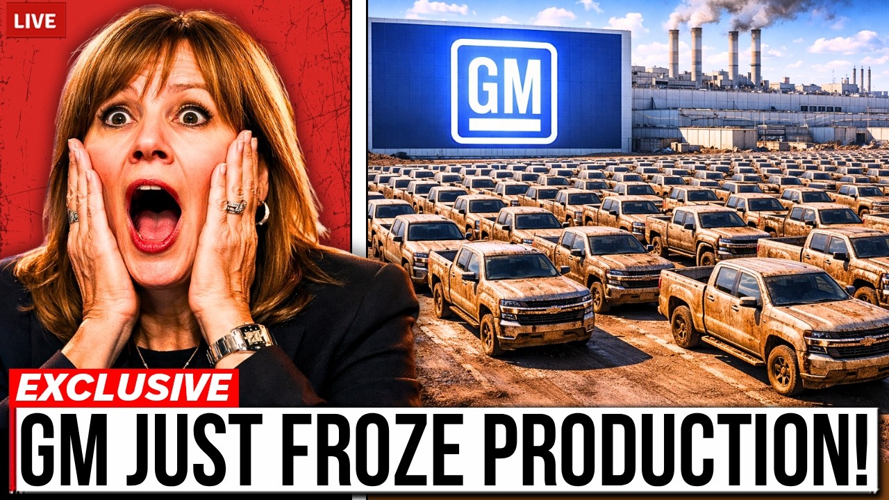 GM PAUSES All Production &mdash; Close To 900,000 Pickup Trucks Currently Sit UNSOLD!