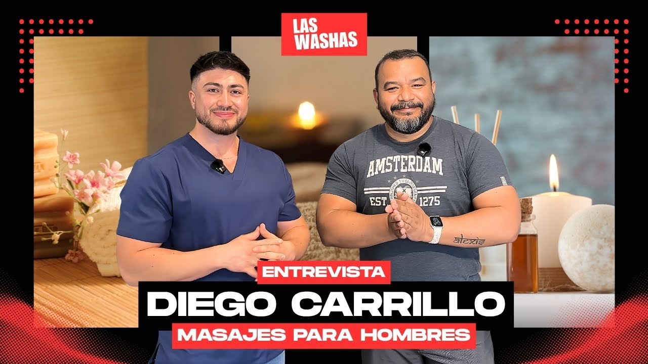 EL PLACER ESTÁ EN LAS MANOS 🖐️ | DIEGO CARRILLO DE ELITE FOR MEN EN LAS WASHAS
