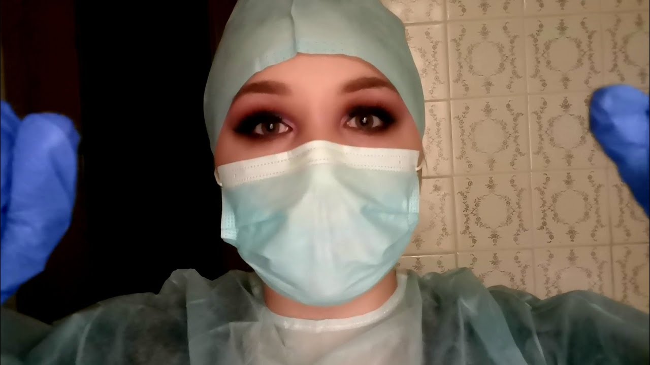 АСМР ASMR Врач приехал на дом./ Мурашная проверка на вирус.
