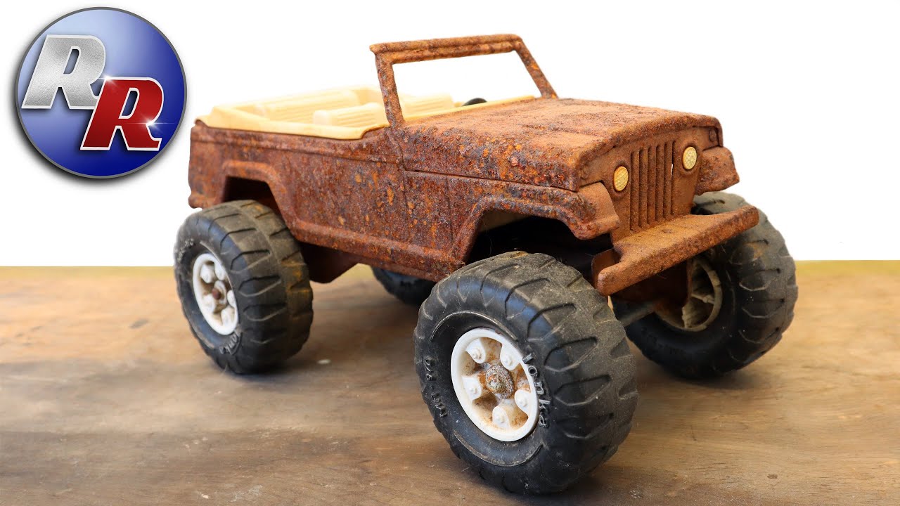 Restoration: 1970s Tonka Jeepster Stump Jumper Restoration
