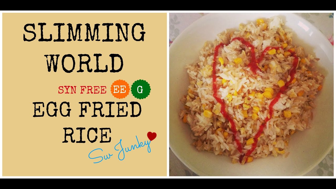 Syn Free Egg Fried Rice Recipe For Slimming World