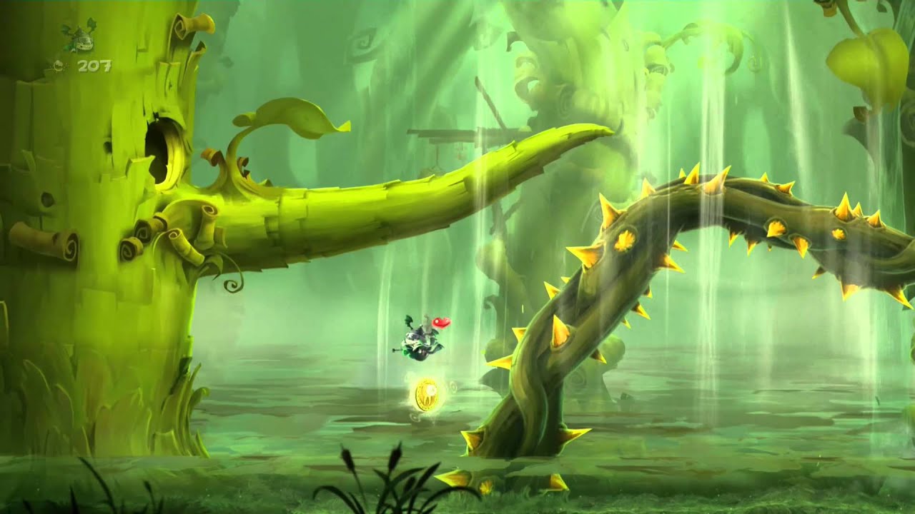 Rayman Legends Ray et le haricot magique