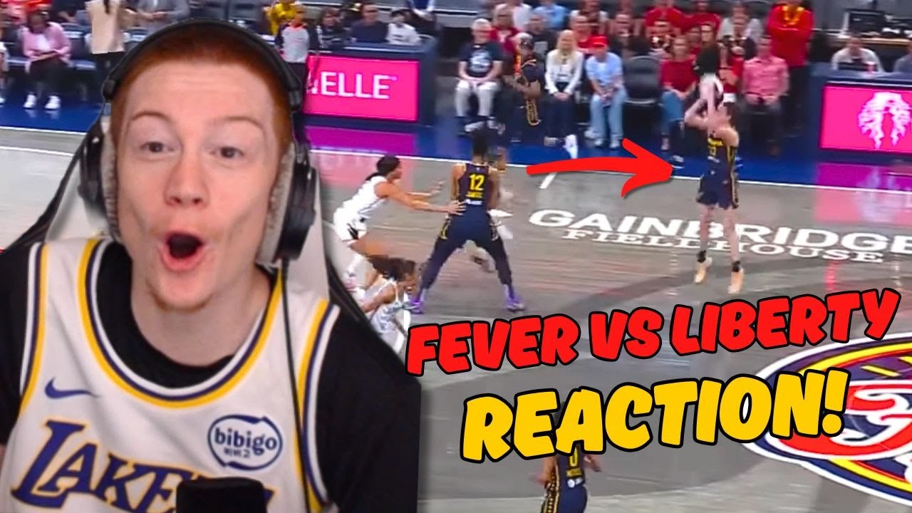 Reacting to Indiana Fever vs New York Liberty!