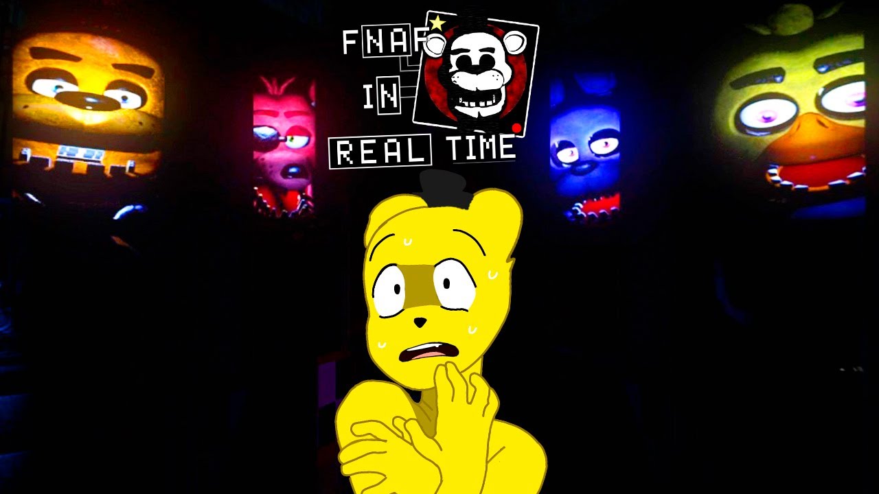 Всей Толпой Пришли за Мной 🎃 ФНАФ в Реальном Времени FNAF: In Real Time