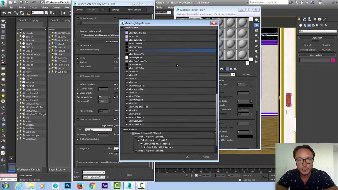 VRay Interior Lighting Setup - LEVEL 1