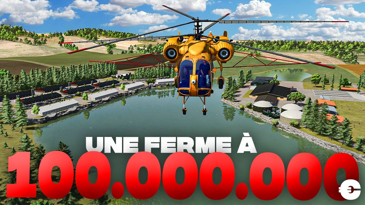 Farming Simulator 25 | Construire une FERME avec 100.000.000 € ! (FS25)