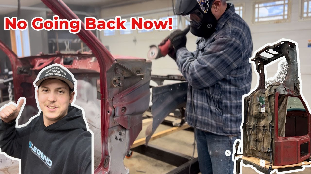 Cutting Up A Mint Ford Ranger... Drag And Drive Roll Cage Build EP.2