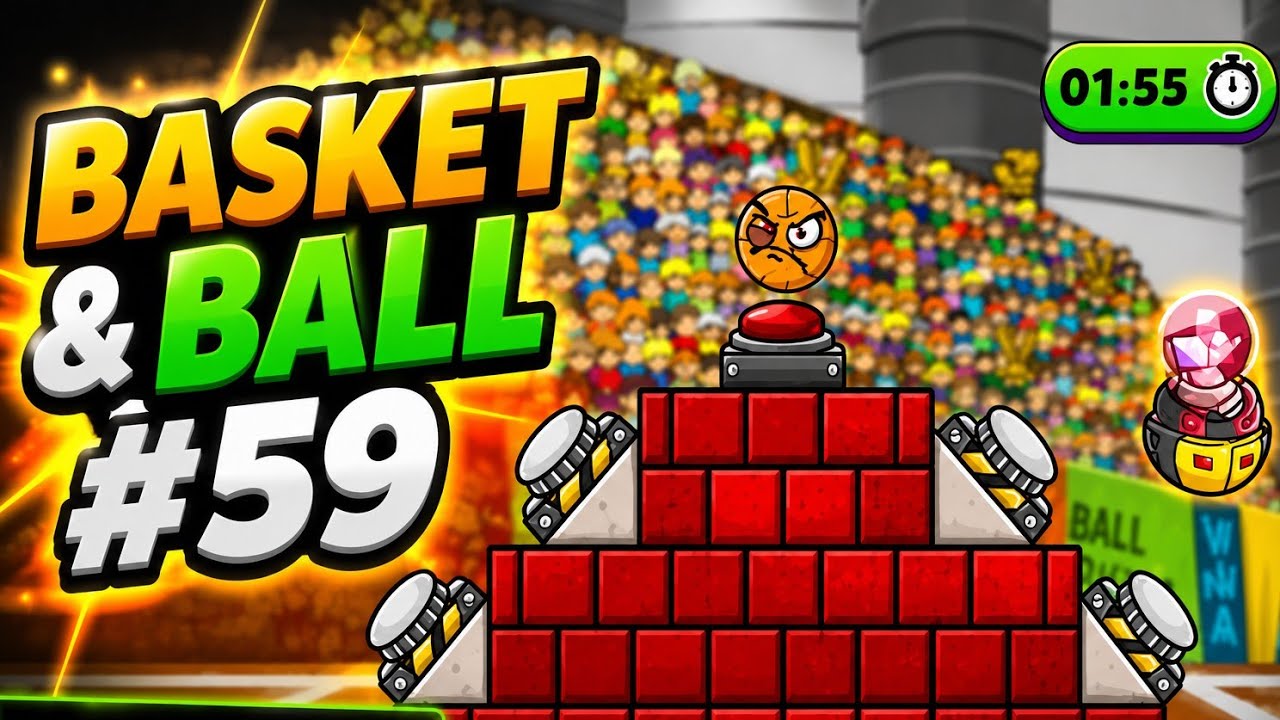 Can You Beat Level #59❔ Basket & Ball levels! 🏀🔥