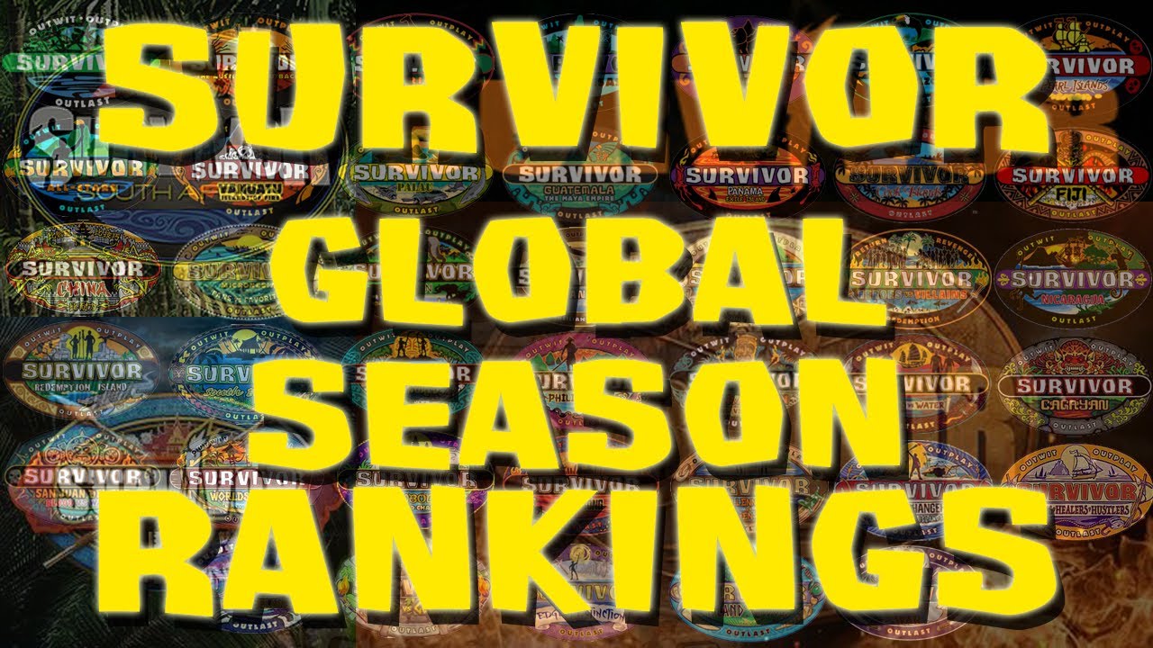 Survivor - Season Rankings (US + International)