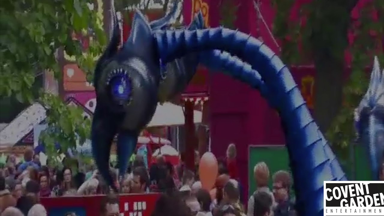 Blue Birds - Large, Spectacular Stilt Walkabout Act