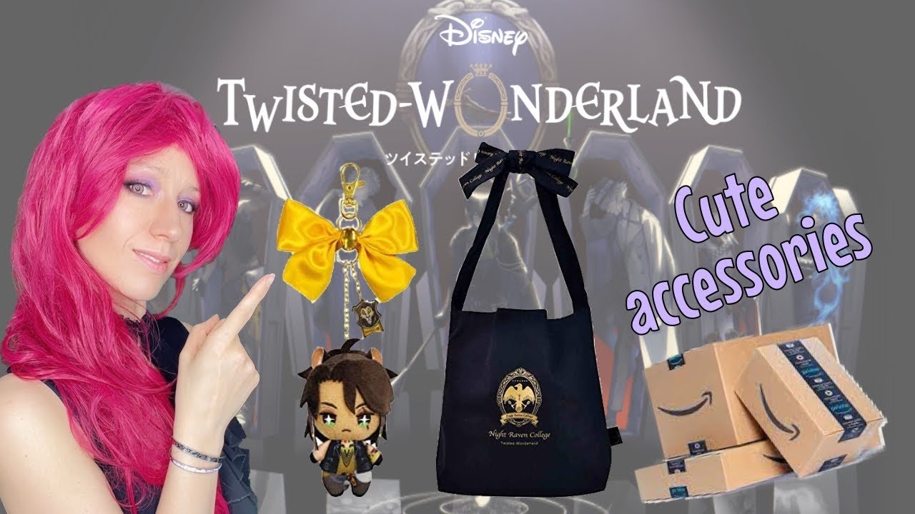 Twisted Wonderland Merchandise kawaii accessories and plushies
