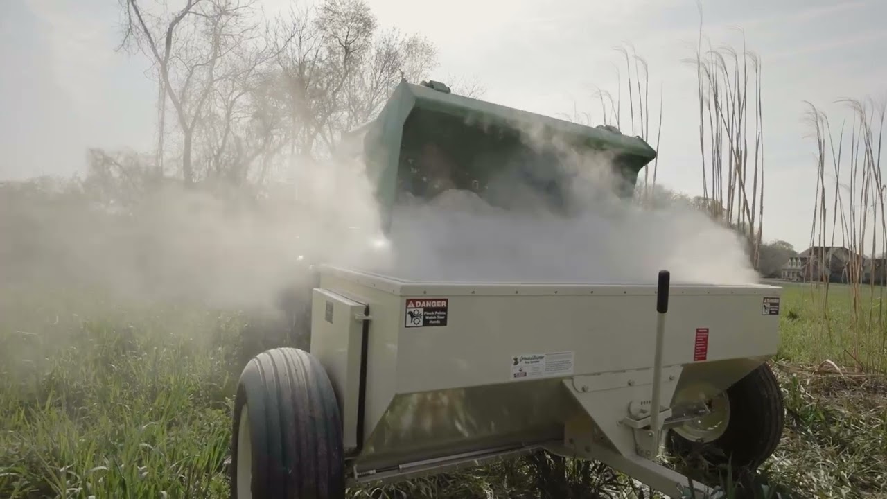 GroundBuster Drop Spreaders - JR Metal Products
